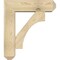 Ekena Millwork Westlake Craftsman Rough Sawn Bracket w/ Offset Brace, Douglas Fir, 8"W x 28"D x 32"H BKT0806X28X32WTL04RDF - alternate 3